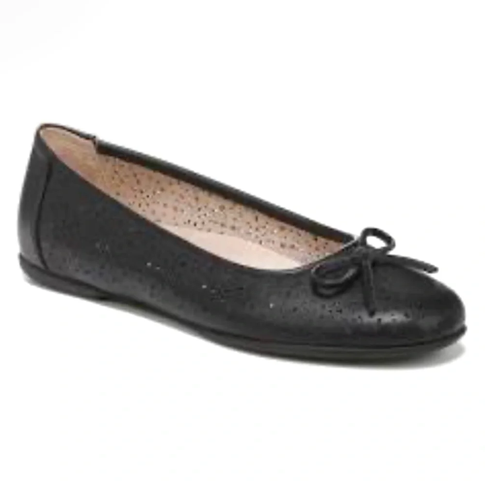 Naturalizer Natural Soul Magical Black Ballet Flats Size 6